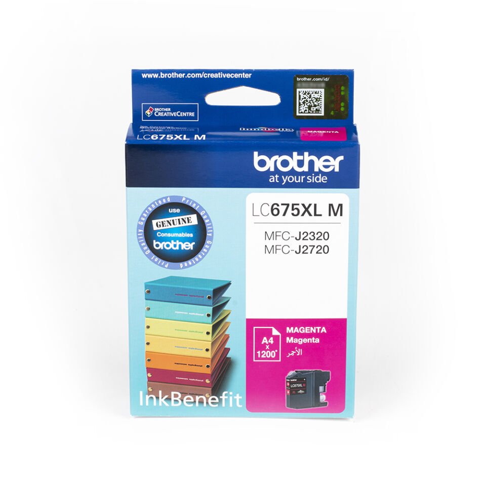 Brother LC675XLM 1200 Sayfa Kapasiteli Kırmızı Kartuş