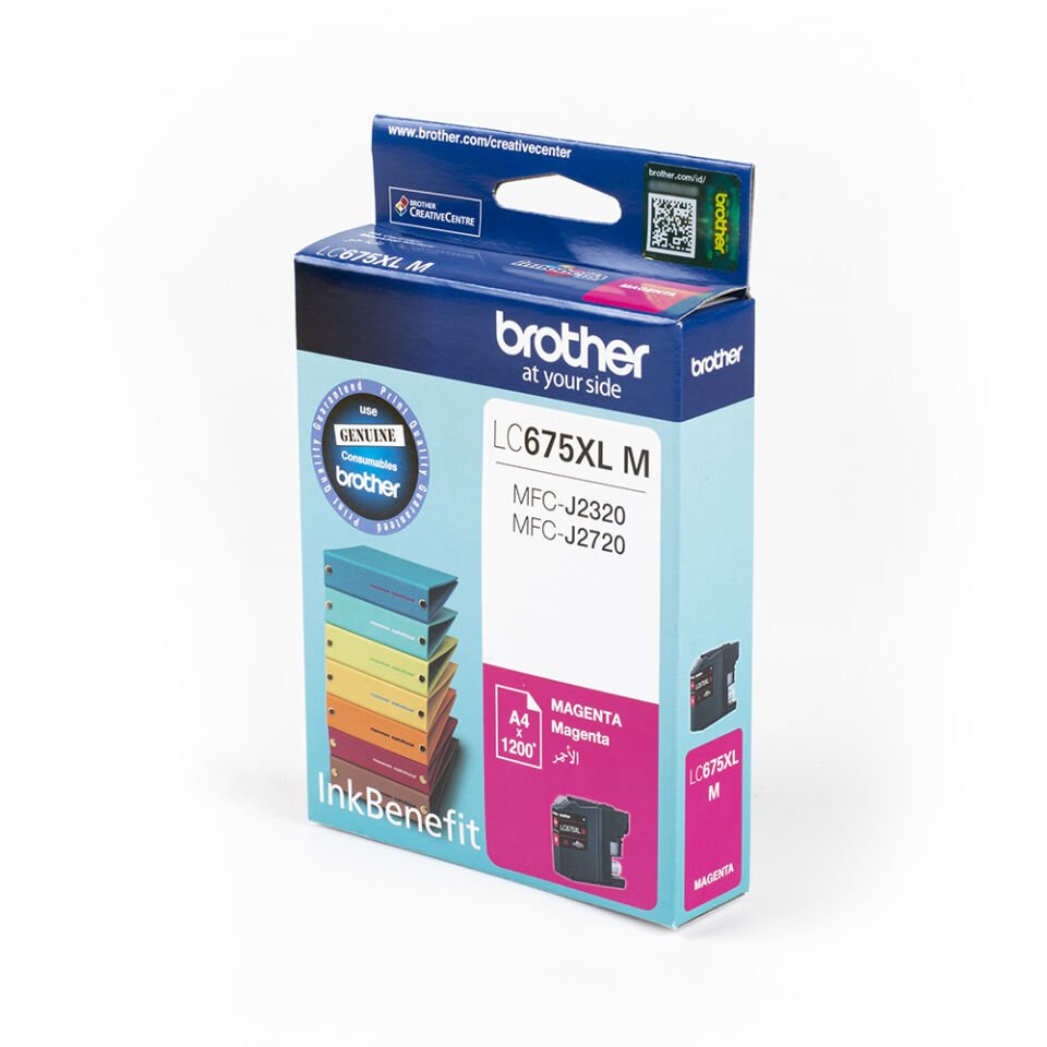 Brother LC675XLM 1200 Sayfa Kapasiteli Kırmızı Kartuş