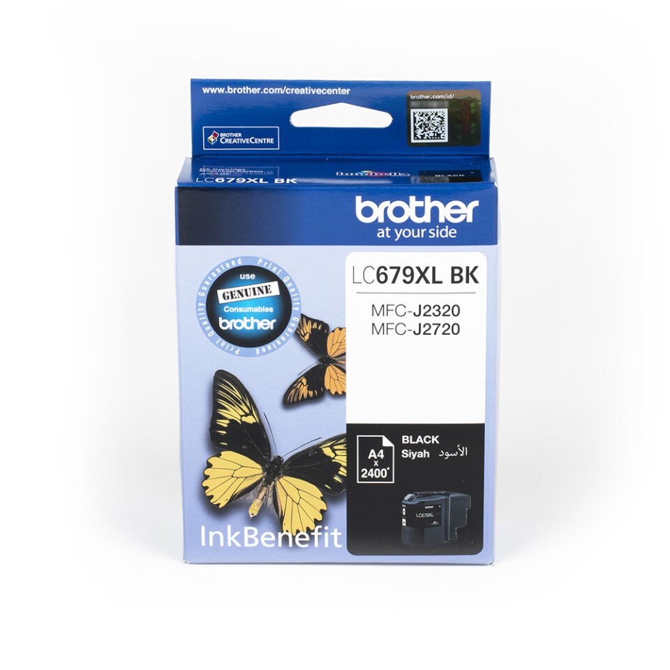 Brother LC679XLBK 2400 Sayfa Kapasiteli Siyah Kartuş