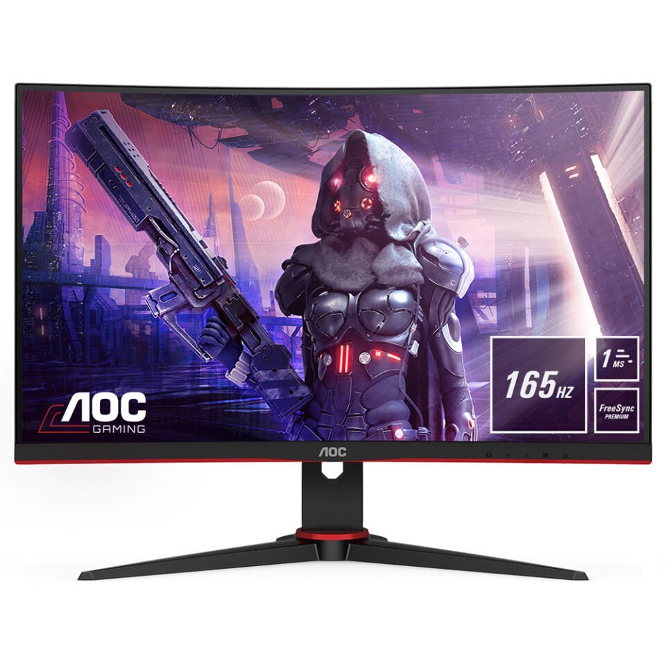 AOC C24G2AE 23.6 inc 1Ms FreeSync Premium Curved Gaming Monitör(Ölü Pixel)