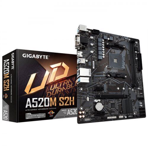 Gigabyte GA-A520M-H AMD A520 2133 MHz DDR4 Soket AM4 mATX Anakart