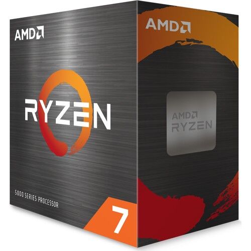 AMD Ryzen 7 5800X 3.8 GHz 8 Çekirdek 36MB Cache AM4 Soket 7nm İşlemci