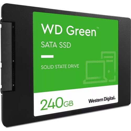 WD 240 GB GREEN 2.5 inc SATA3 SSD 545MB/465MB/S 3DNAND WDS240G3G0A