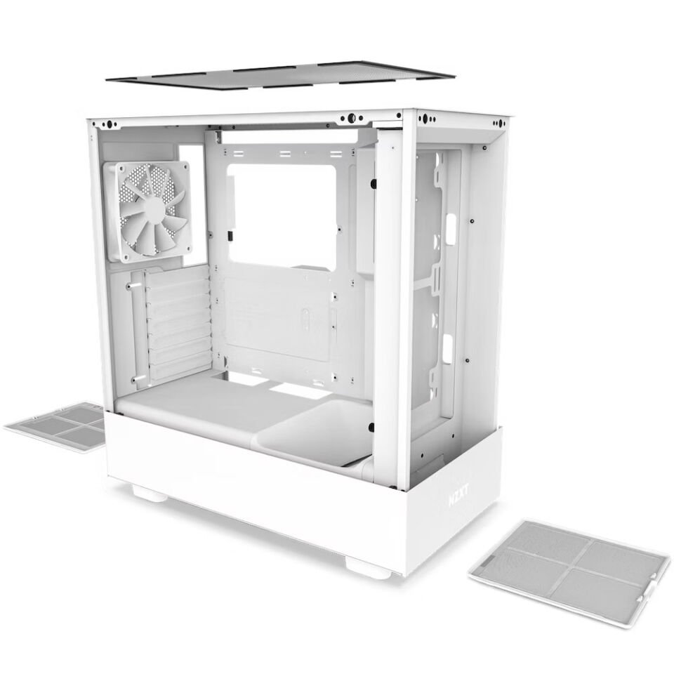 NZXT CC-H51FW-01 H5 Flow Edition Mid Tower Beyaz Kasa