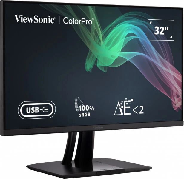 Viewsonıc VP3256-4K 31.5 inç 5ms UHD Type-C Hoparlör Pivot IPS LED Monitör