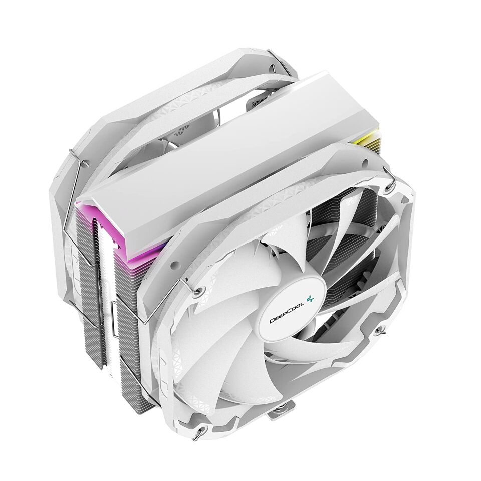 DeepCool AS500 PLUS WH RGB 140 mm Intel(1700p)-AMD Uyumlu Hava Soğutucu Beyaz