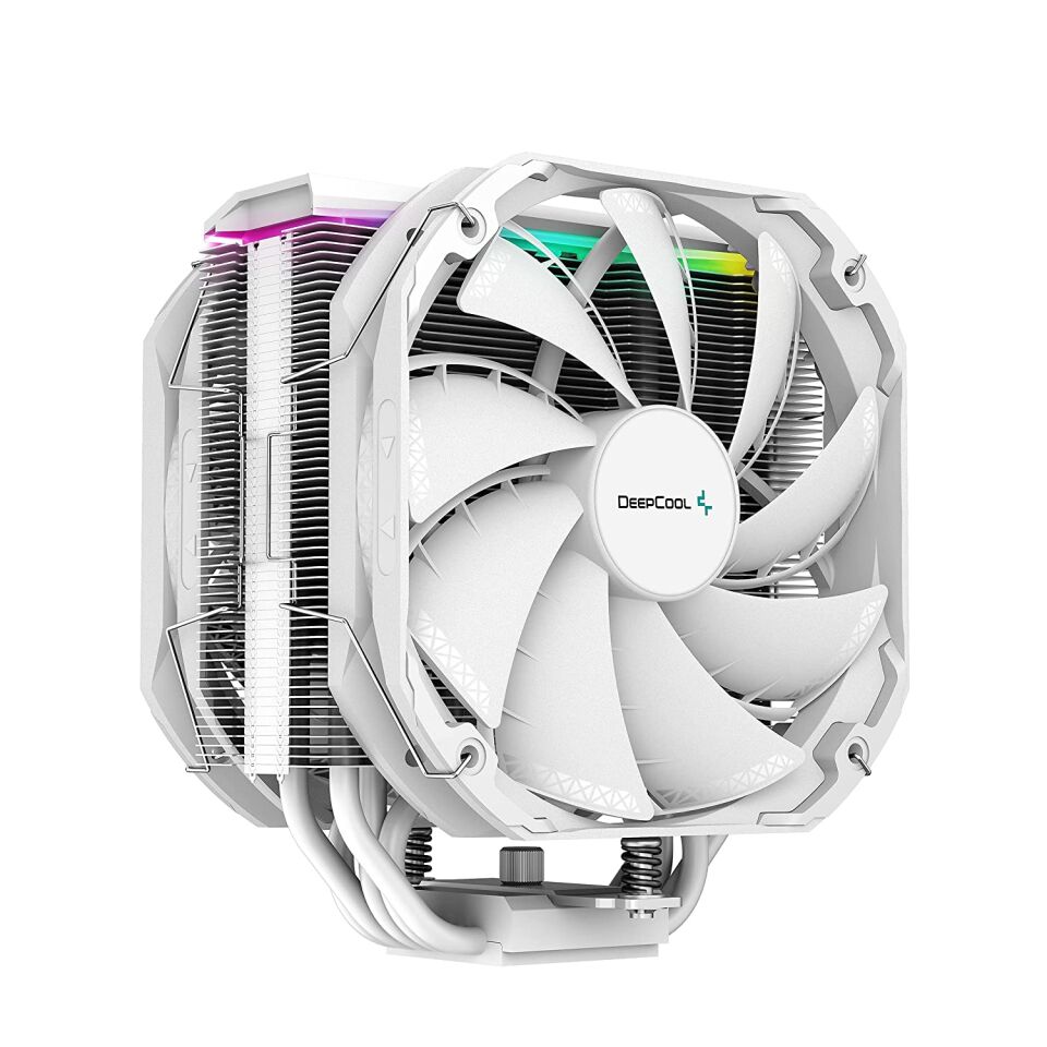 DeepCool AS500 PLUS WH RGB 140 mm Intel(1700p)-AMD Uyumlu Hava Soğutucu Beyaz