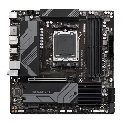 Gigabyte B650M DS3H 6400mhz(OC) M.2 AM5 DDR5 mATX Anakart