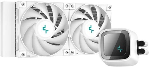 DeepCool LS520 WH RGB 240mm Intel(1700p)-AMD Uyumlu Beyaz Sıvı Soğutucu