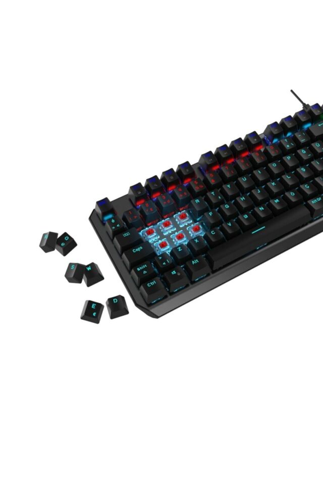 Gamepower Overlord Red Switch 88 Tuşlu Compact Mekanik Oyuncu Klavye