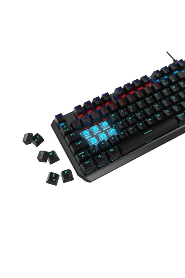 Gamepower Overlord Blue Switch 88 Tuşlu Compact Mekanik Oyuncu Klavye