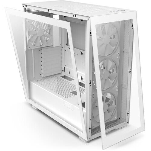 NZXT H Series H7 (2023) Elite Edition CM-H71EW-02 Beyaz ATX Mid Tower Gaming (Oyuncu) Kasa