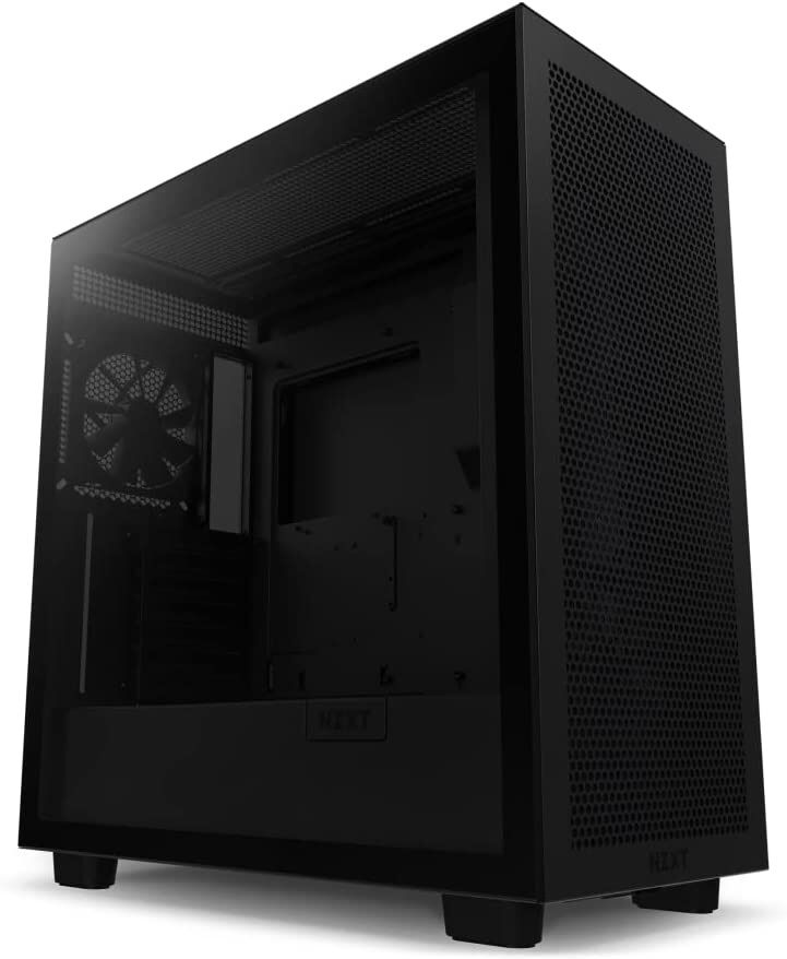 NZXT CM-H71FB-01 H7 Flow Black Tempered Glass RGB USB 3.2 ATX Mid Tower Kasa