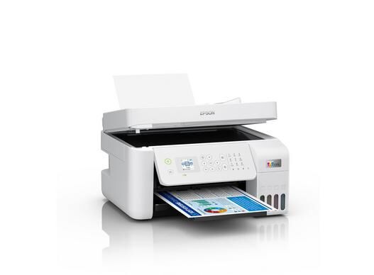 Epson L5296 Mfp Yazıcı-Tar-Fot-Fax Wi-Fi Renkli Tanklı Beyaz Yazıcı