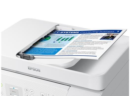 Epson L5296 Mfp Yazıcı-Tar-Fot-Fax Wi-Fi Renkli Tanklı Beyaz Yazıcı