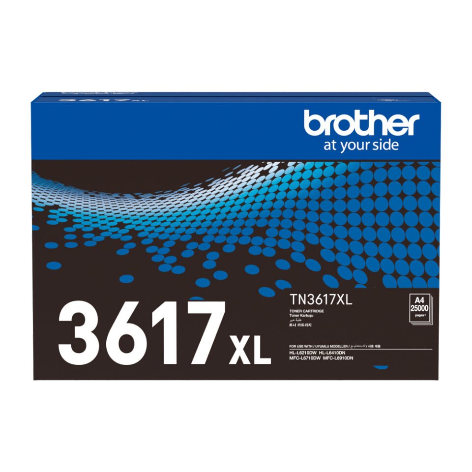 BROTHER TN-3617XL Ultra Süper Yüksek Kapasiteli Toner  SİYAH (25.000 sayfa)