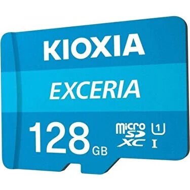 Kioxia 128GB Excaria Micro SDXC UHS-1 C10 100MB/sn Hafıza Kartı LMEX1L128GG2