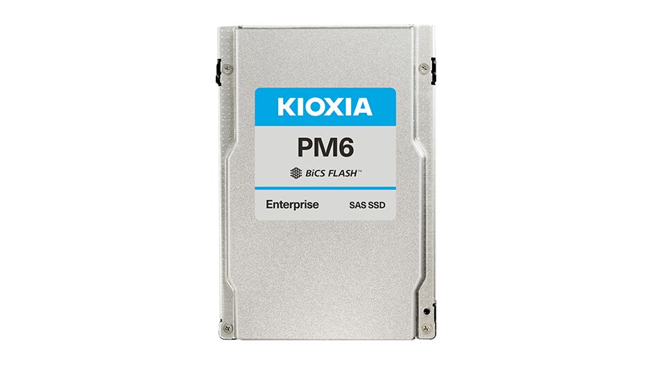 Kioxia 3840GB PM6-R  4150/2450 24G Tlc Sas SSD KPM61RUG3T84