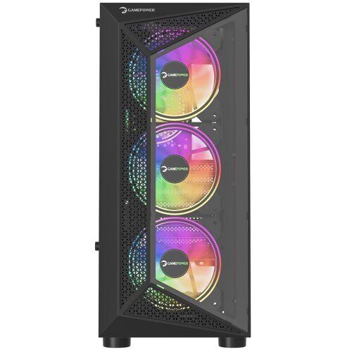 GamePower Eclipse 4*120mm A-RGB Fan Gaming Kasa +80 Gold 700W PSU (Full Modüler)