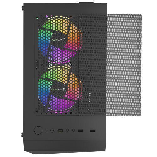 GamePower Eclipse 4*120mm A-RGB Fan Gaming Kasa +80 Gold 700W PSU (Full Modüler)