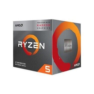 AMD Ryzen 5 3400G 3.7GHz (Max. 4.2GHz) 4 Çekirdek 4MB Önbellek Soket AM4 İşlemci