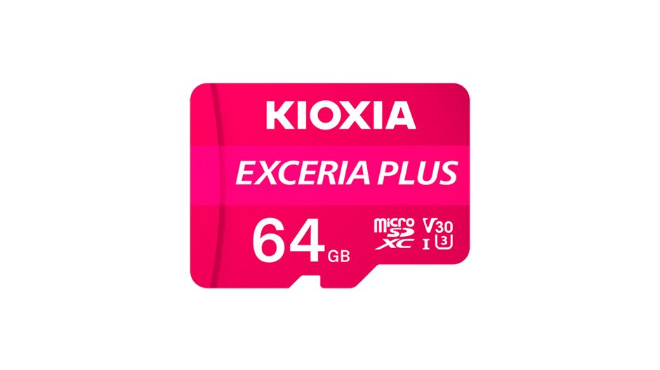 Kioxia 64GB Micro Sd Exceria Plus Hafıza Kartı Class10 Sdxc Uhs-ı U3 LMPL1M064GG2