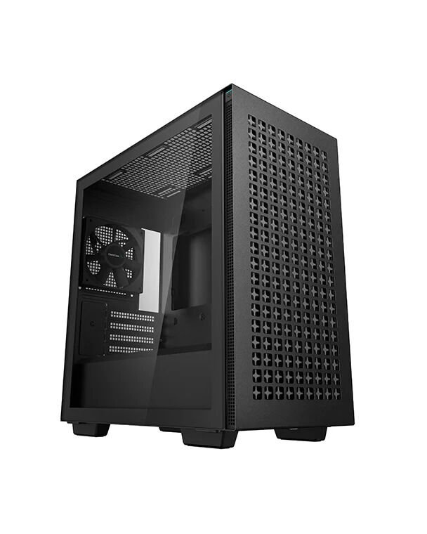 DeepCool CH370  1x120mm Mini-ITX / Mikro-ATX Siyah Oyuncu Kasası