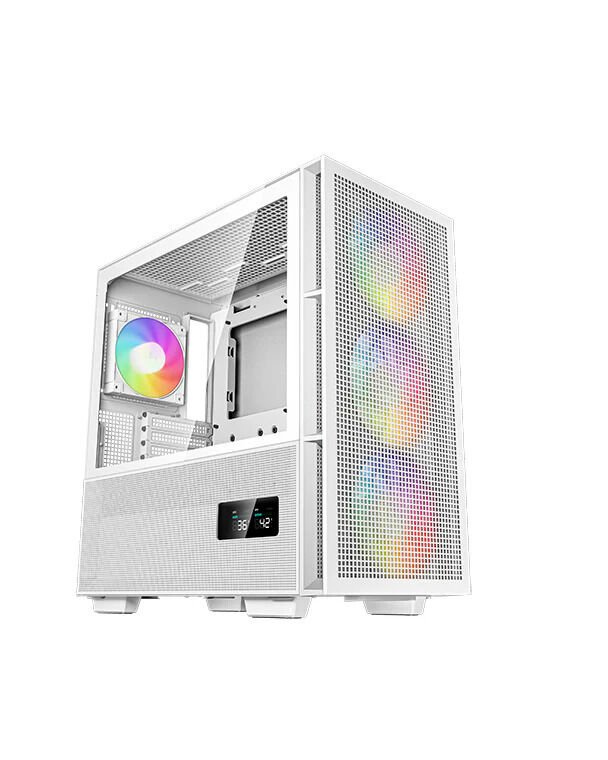 DeepCool CH560 WH Digital 3x140/1x120mm ARGB (Mini-ITX / Mikro-ATX / ATX / E-ATX) Beyaz Mid Tower ATX Oyuncu Kasası