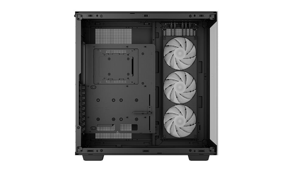 DeepCool CH780 1×420mm ARGB (Mini-ITX / M-ATX / ATX / E-ATX) ATX+ Üst Düzey Siyah Oyuncu Kasası