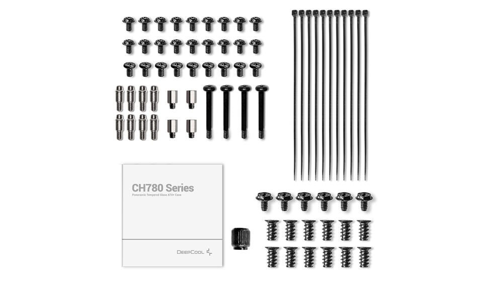 DeepCool CH780 1×420mm ARGB (Mini-ITX / M-ATX / ATX / E-ATX) ATX+ Üst Düzey Siyah Oyuncu Kasası