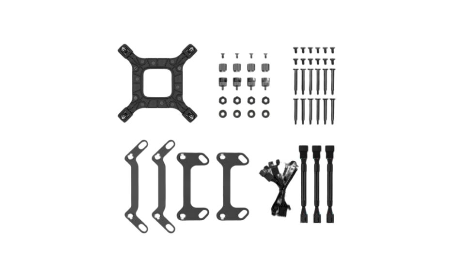 DeepCool LS720 S Zero Dark Intel-AMD Uyumlu 360mm Sıvı Soğutma