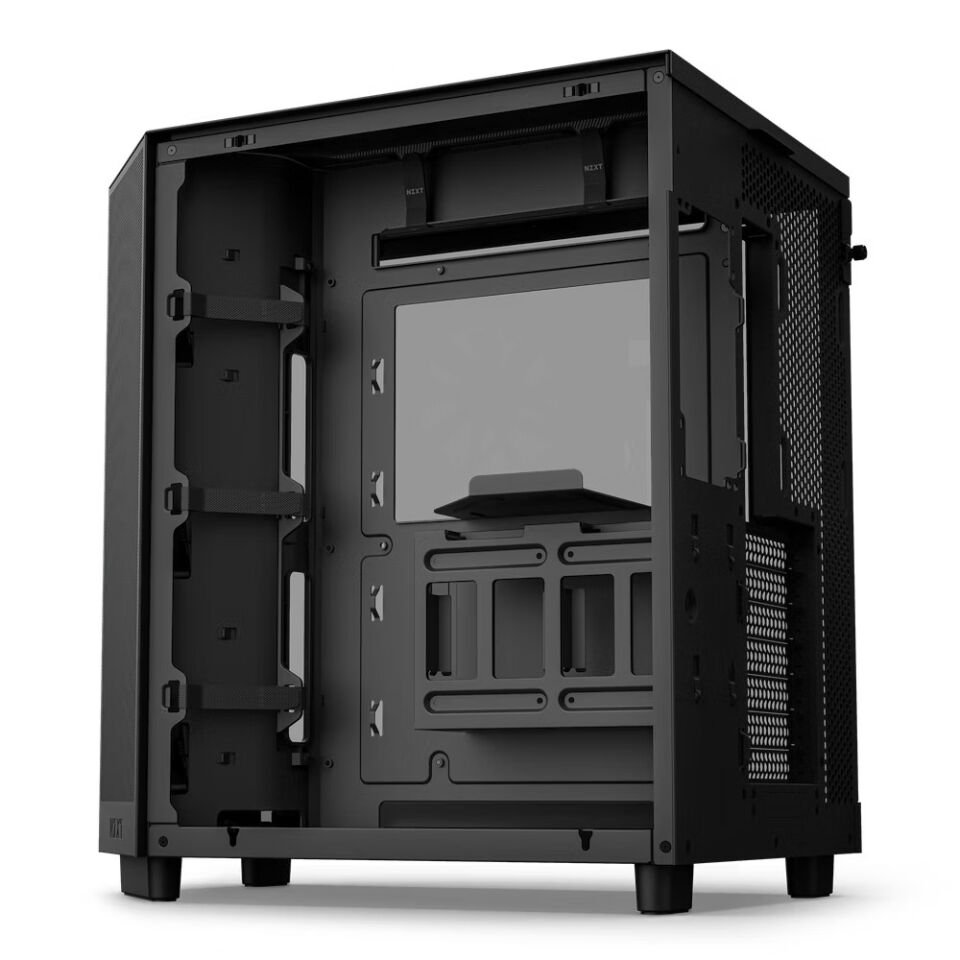 NZXT H Series H6 Flow 3X120mm (ATX, Micro-ATX, Mini-ITX) CC-H61FB-01 Siyah ATX Oyuncu Kasası