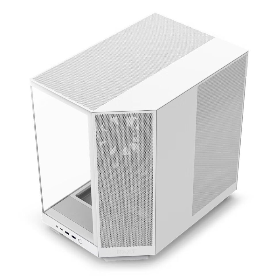 NZXT H Series H6 Flow 3X120mm (ATX, Micro-ATX, Mini-ITX) CC-H61FW-01 Beyaz ATX Oyuncu Kasası