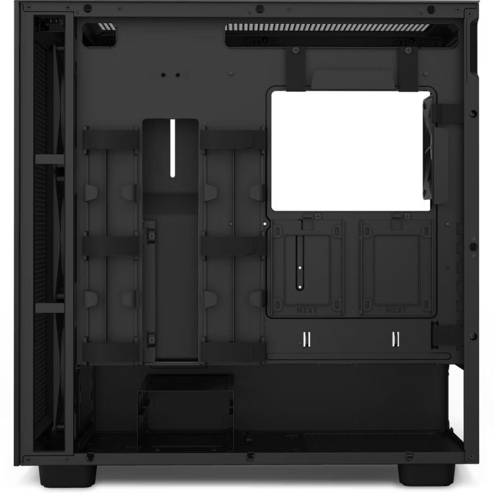 NZXT H Series H7 Flow RGB 3X140mm RGB/1X120mm  CM-H71FB-R1 Siyah ATX Oyuncu Kasası