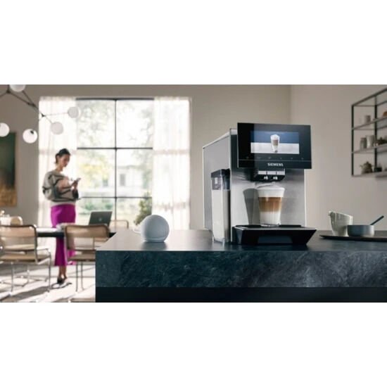 Siemens Tq905r03 Eq.900 Paslanmaz Çelik Home Connect Tam Otomatik Kahve Makinesi