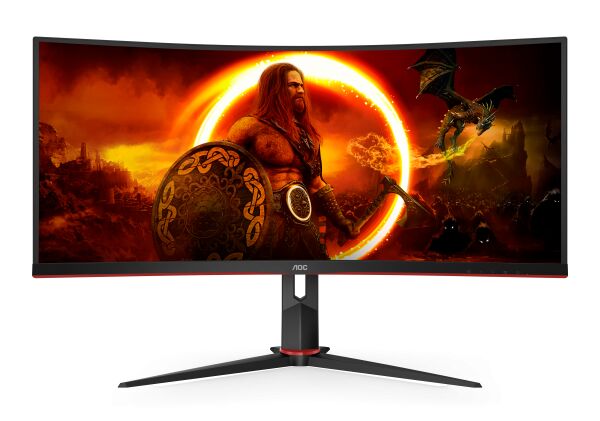 AOC 34 inc CU34G2XP/BK 1ms 180Hz FreeSync Premium WQHD VA Curved Gaming Monitör