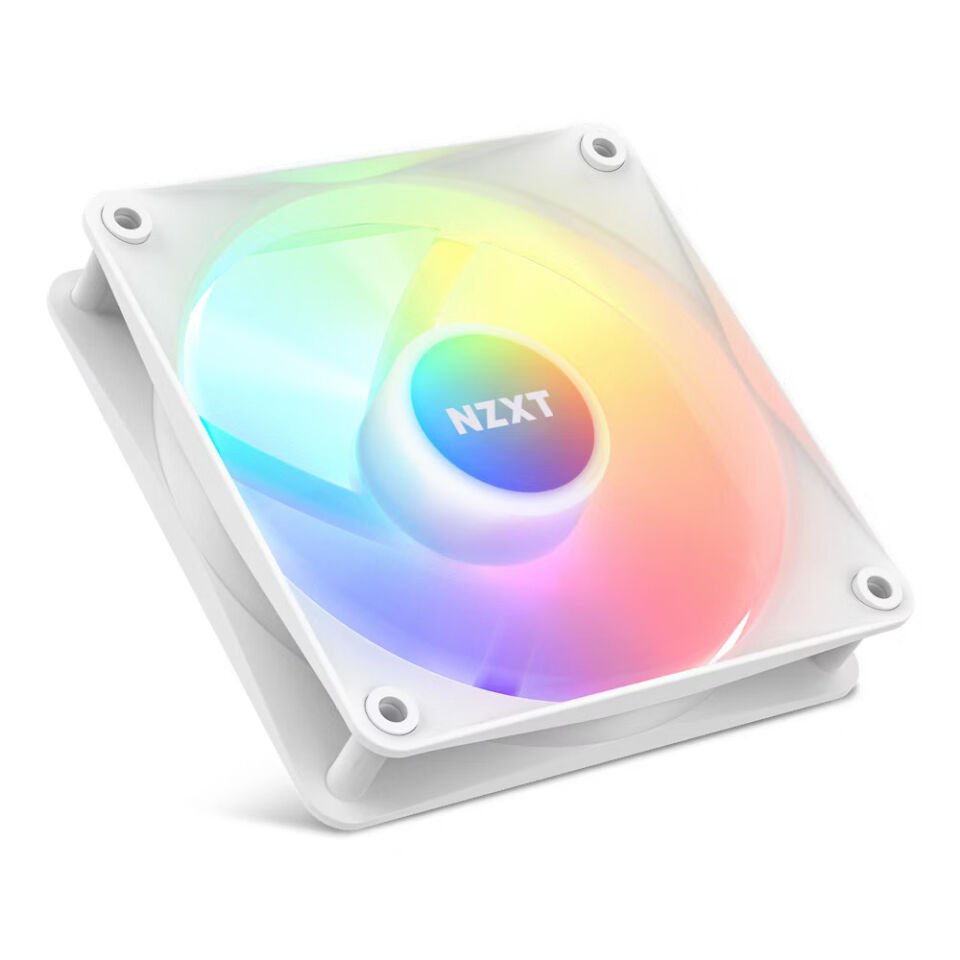 NZXT F120 RGB Core Beyaz 120 mm Fan RF-C12SF-W1 (Tekli Fan)