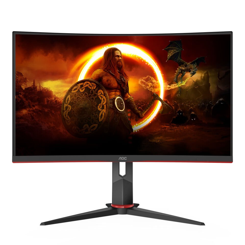 AOC 27'' CQ27G2S/BK 1MS 165HZ QHD Adaptive Sync HDR10 Curved Oyuncu Monitörü