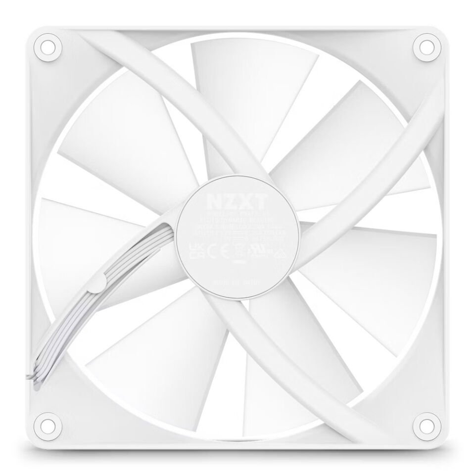 NZXT F140 RGB Core Beyaz 140 mm Fan RF-C14SF-W1 (Tekli Fan)
