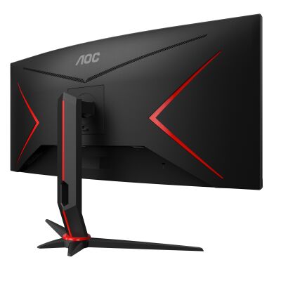 AOC  34 inc CU34G2XP/BK 1ms 180Hz FreeSync Premium WQHD VA Curved Gaming Monitör (Ölü Pixel)