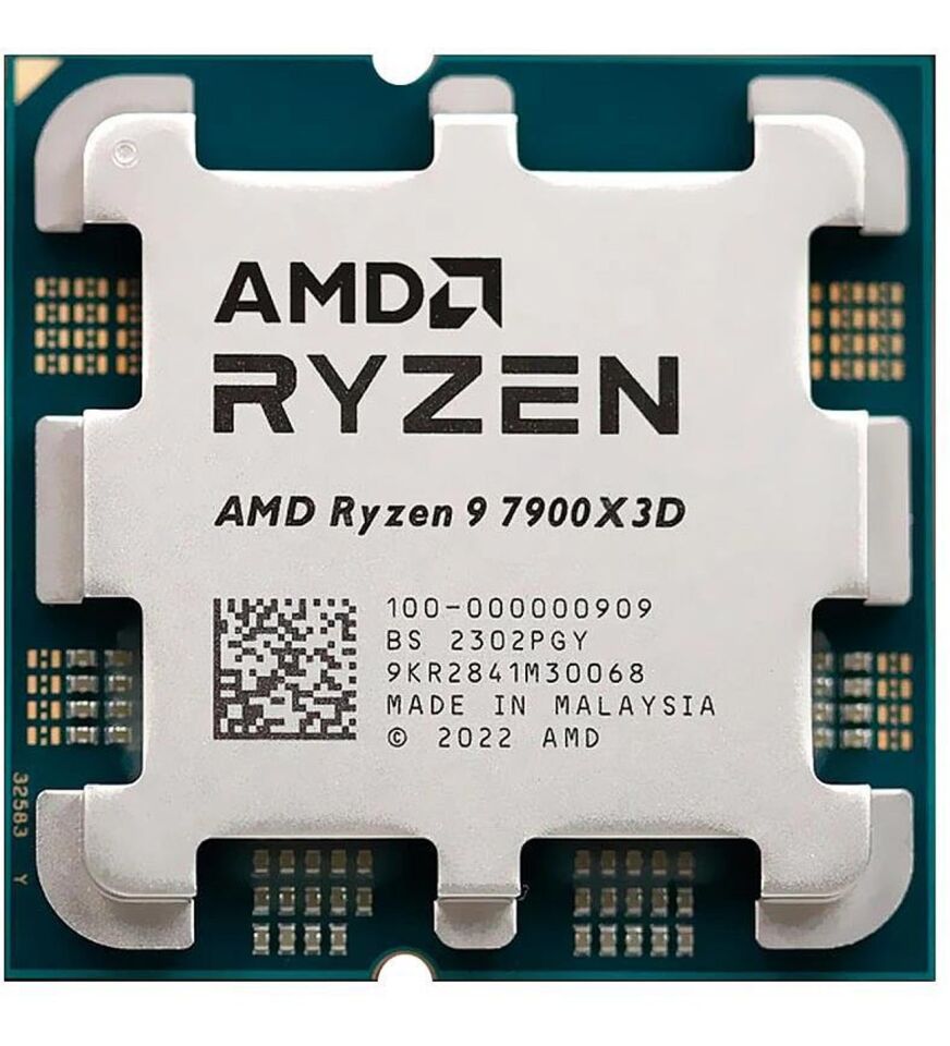AMD Ryzen 9 7900X3D 4.4 GHz AM5 128 MB Cache 120 W Tray İşlemci