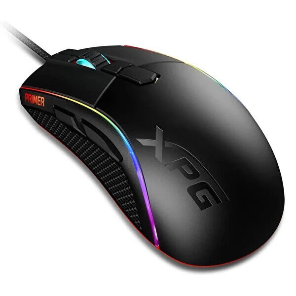 XPG Primer PRIMER-BKCWW 12000DPI 7 Tuş RGB Optik Kablolu Gaming Mouse
