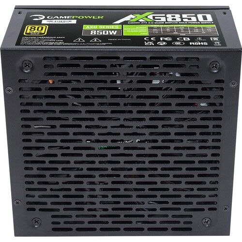 GamePower AXG-850 14CM 850W Gold 80+ ATX 3.0 PCI-E 5.0 Power Supply - 5 Yıl Garantili