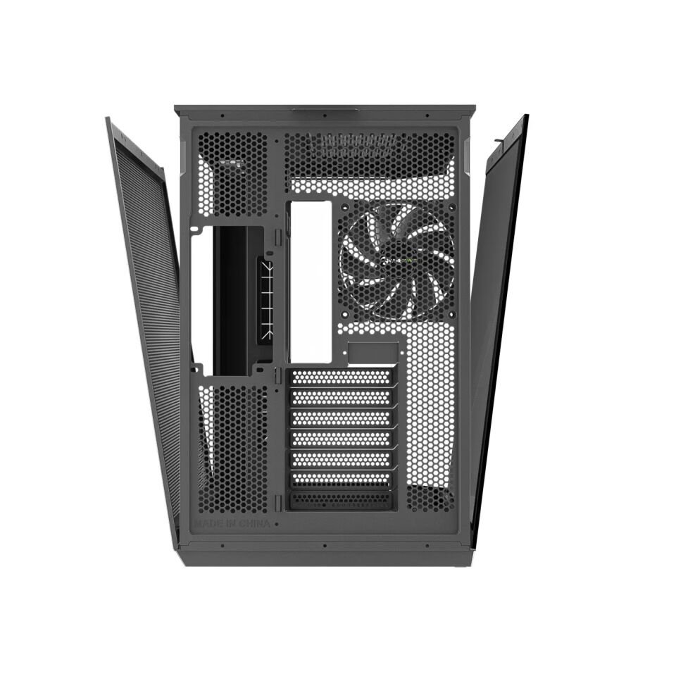 GamePower WarCry Edge 1x Black Fan Type-C Siyah Gaming Kasa