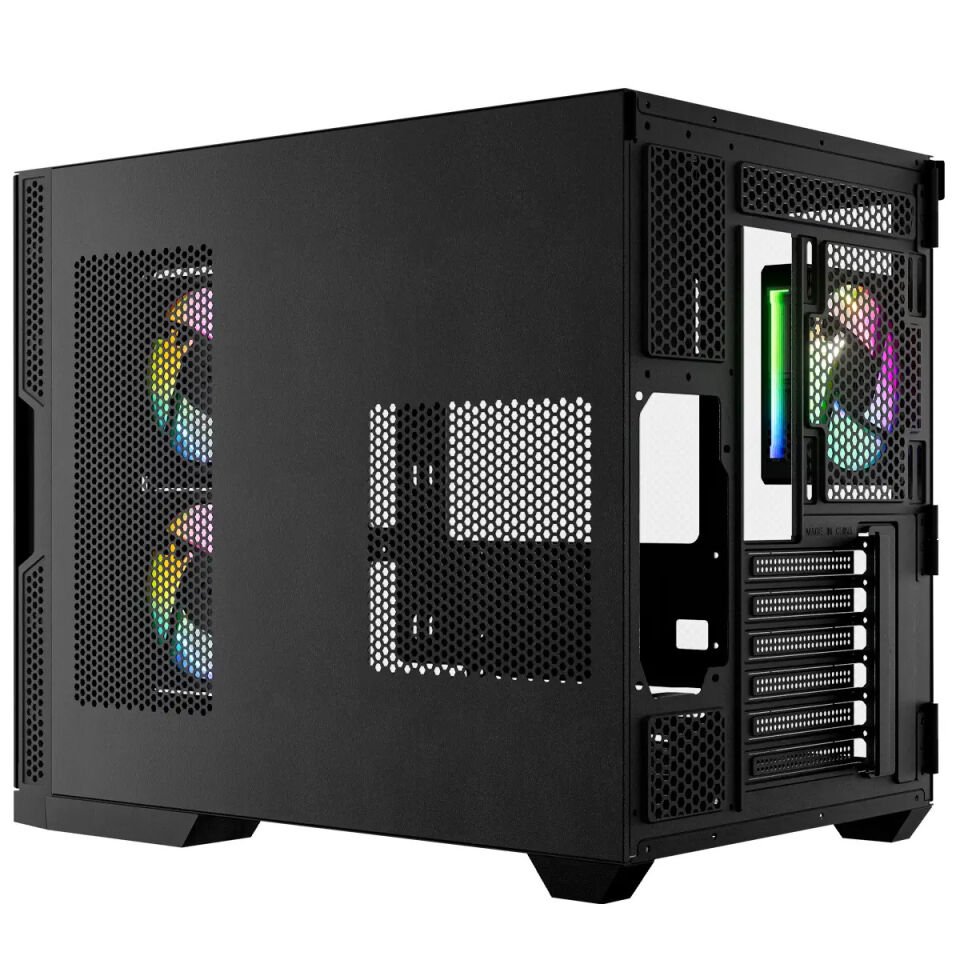 GamePower Warcry Vertex ARGB Kavisli Temper Cam Type-c Atx Gaming Kasa