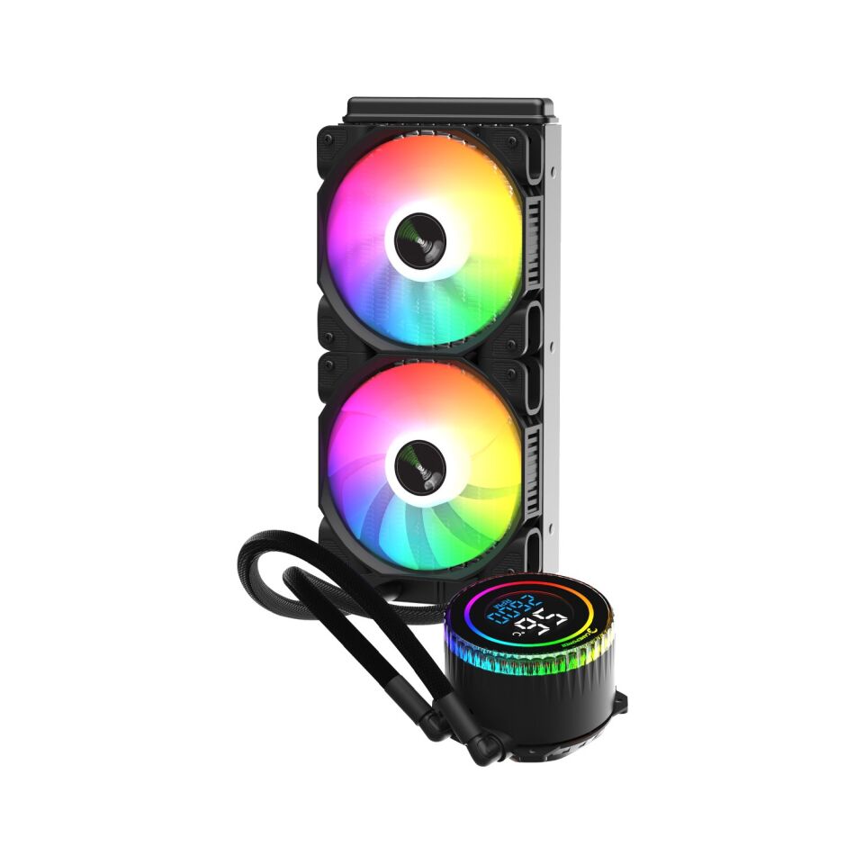 GamePower Skadi Round 240 ARGB 240mm Sıvı İşlemci Soğutucu AM5 ve LGA1700 Uyumlu