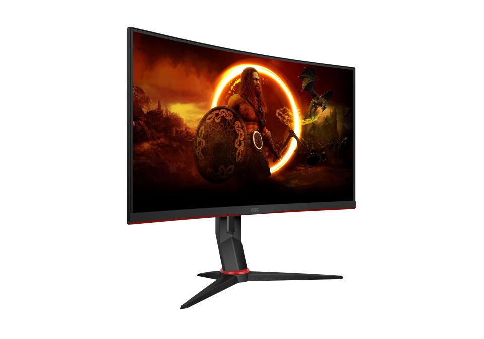 Aoc 27'' C27G2Z3/BK 280 Hz 1Ms Curved Adaptive-Sync Full Hd Curved Oyuncu Monitör