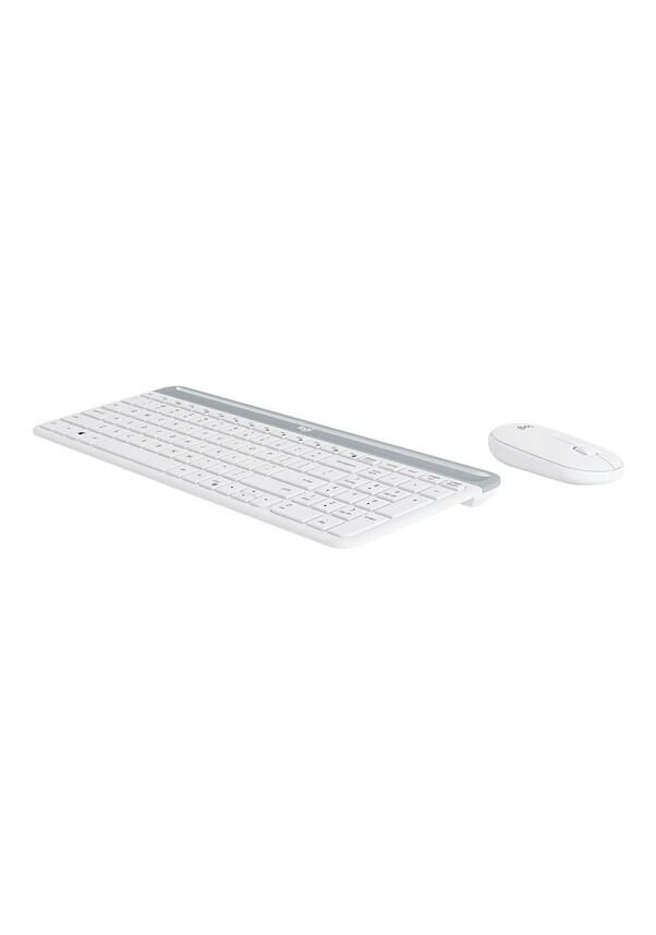 Logitech MK470 Beyaz Kablosuz Klavye Mouse Seti