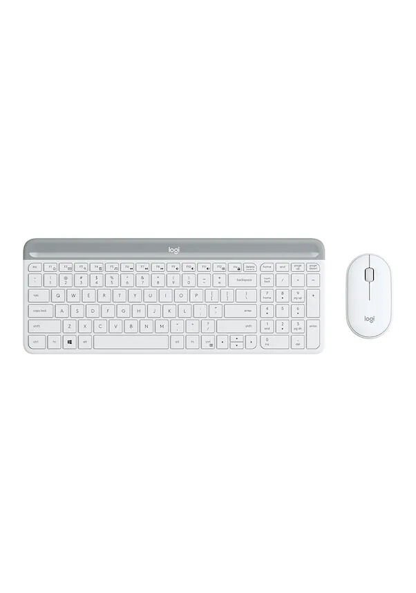 Logitech MK470 Beyaz Kablosuz Klavye Mouse Seti