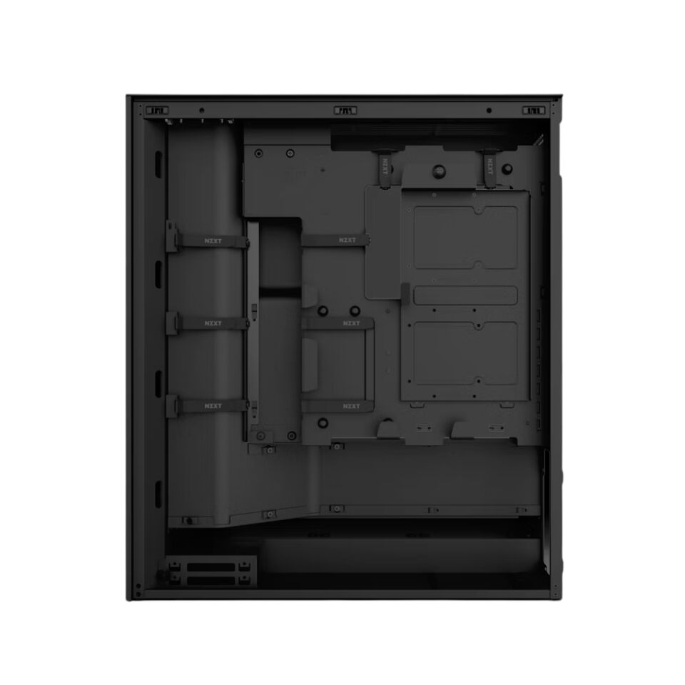 NZXT H7 Flow(2024) CM-H72FB-R1 RGB Black Tempered Glass USB 3.2 ATX Mid Tower Kasa